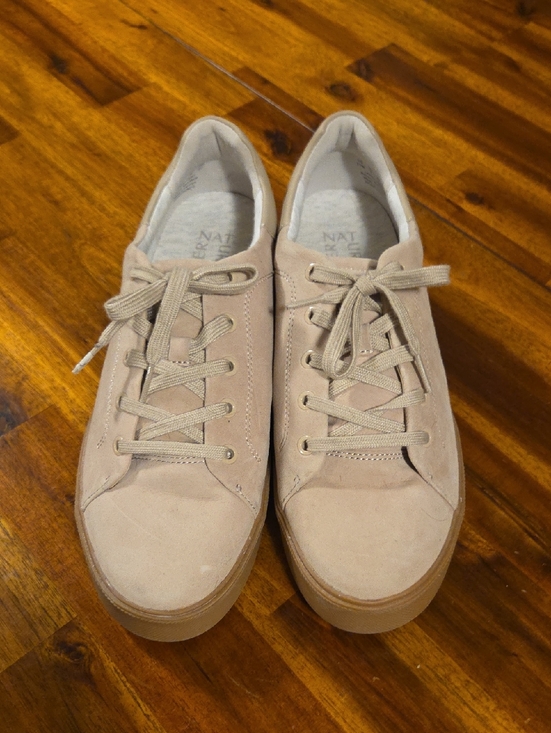 Naturalizer Shoes - Naturalizer Women's Lace-Up Sneakers in Taupe Suede